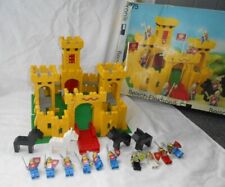 Alte LEGO®  Lego Ritter Burg Nr. 375 mit Rittern und defektem OKT
