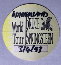 Bruce Springsteen Pass Ticket