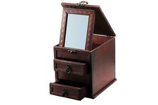 Schmuckkasten aus Holz mit