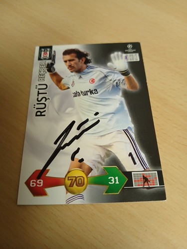Trading card signiert rüstü - card,