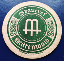Bierdeckel Brauerei Mittenwald