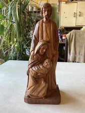 Holzskulptur Heilige Familie -