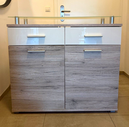 Moderner schrank holzoptik - moderner,