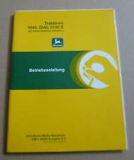 John Deere Traktoren 1640 + 2040 + 2040S Betriebsanleitung