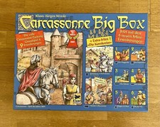 Carcassonne 1.0 Big Box IV 2012 mit 9 Erweiterungen u.a.  Kornkreise