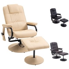 Massagesessel mit Hocker