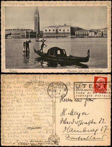 Cartolina venedig venezia - cartolina,
