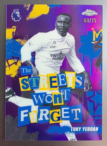 Tony yeboah 2025 topps - yeboah,