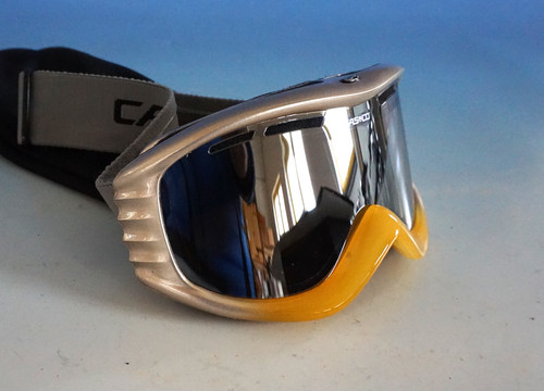 Vintage retro casco skibrille - retro,