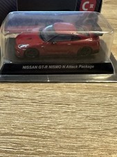 Kyosho 1/64 Nissan Gt-R Nismo N Attack Package Red
