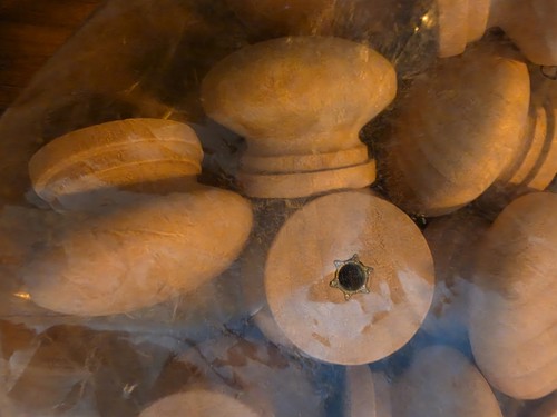 Holzknauf stück mit - holzknauf,