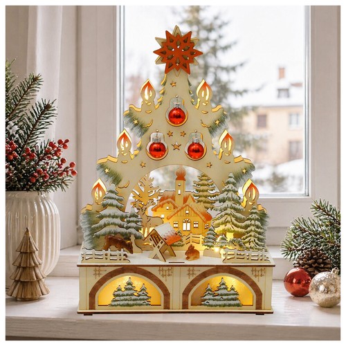 Led schwibbogen weihnachtsbaum - led,