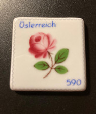 Österreich 2014 Siebdruck auf  Augarten - Porzellan, Wiener Rose,  ANK 3156