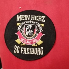 SC Freiburg Aufnäher Herz