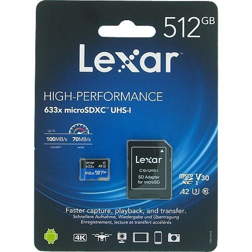 Micro karte lexar 512gb - sd,