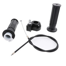 Gasdrehgriff Set Gasgriff Gummi Gaszug Pocket Bike Dirt Bike ATV Quad Monkey DAX