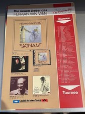 Herman van Veen / Saga / Milva / Nino de Angelo Werbeanzeige Musikmarkt (1984)