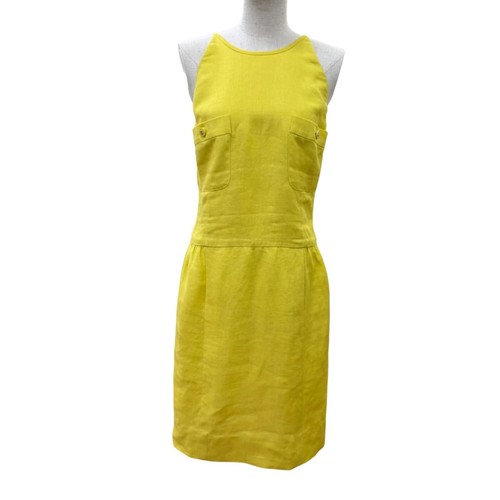 Chanel vintage kleid gelb - kleid, 38