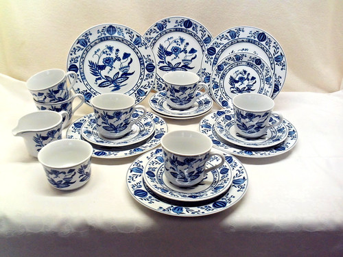Zwiebelmuster kaffeeservice - kaffeeservice, 6