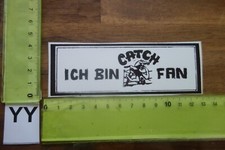 Alter Aufkleber Kampfsport Ringkampf Ringen CATCH catchen Recklinghausen (YYC)