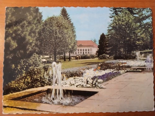 Postkarte 3209 gelaufen bad - postkarte,