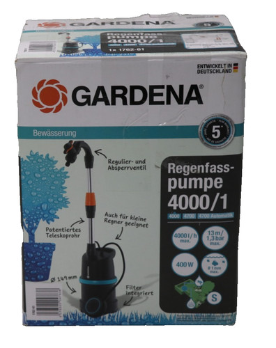 Gardena regenfasspumpe 4000 - gardena,