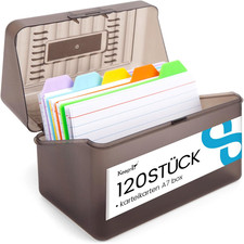 Karteikarten Box A7