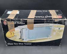 Russell Hobbs Glas Designer Toaster weiß *** Glass Line Edition *** wie neu🔝