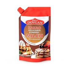 Kondensmilch gezuckert, mit Kakao, Dovgan, 300 g - Сгущённое молоко с какао