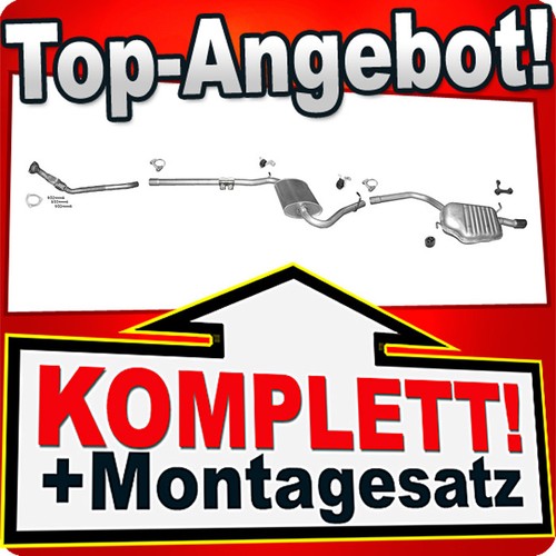 Auspuff für audi 1 - auspuff,