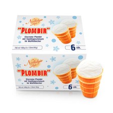 Eiscreme plombir mit - eiscreme,