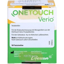 One Touch Verio Teststreifen