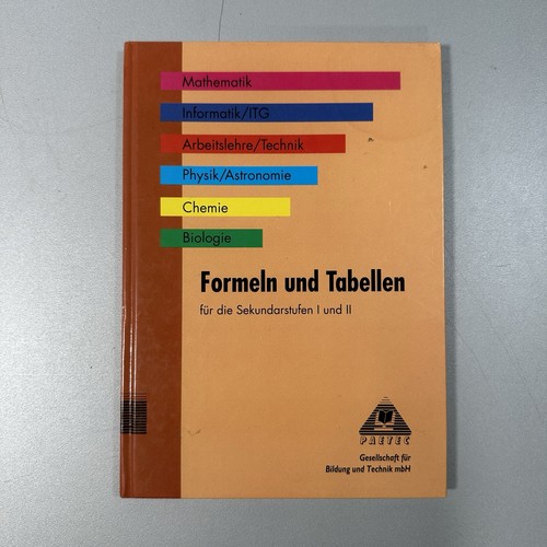 Formeln und tabellen - formeln,