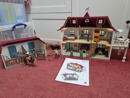 Schleich großes wohnhaus mit - großes,