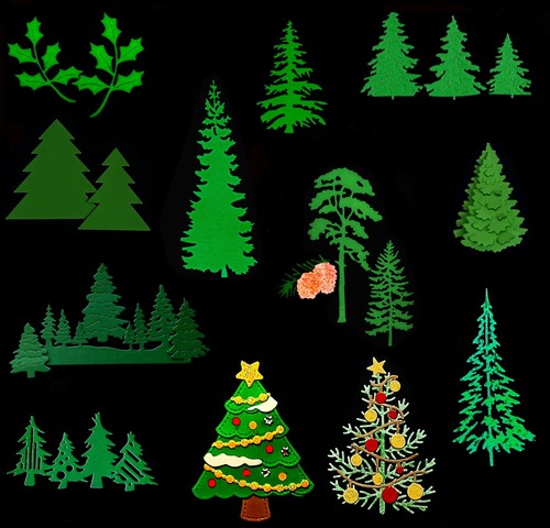Tanne weihnachtsbaum ilex - "tanne,, ilex"
