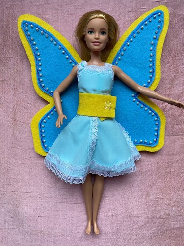 Flügel mit perlen für barbie - flügel,
