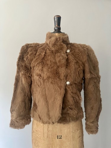 70er jahre vintage damen braun - jahre,