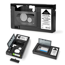 VHS-C Adapterkassette, spielt