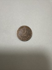 2 Pfennig 1958 Münze Prägung