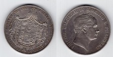 PREUSSEN   Doppeltaler 1846 A   Friedrich Wilhelm IV.