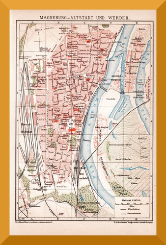 Magdeburg altstadt und werder - und,