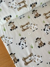 HILCO Jersey Stoff Kuh Kühe