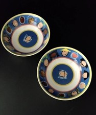 Zwei Müslischalen ?ROSENTHAL ? Fun and More Nr. 14 Ticket to Paradise 1995