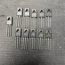 11 Stück BD380, Si-PNP Transistor, TO-126, NOS Unbenutzt (KL25-43-1)