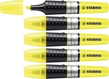 STABILO - Textmarker - LUMINATOR - 5er Pack - gelb