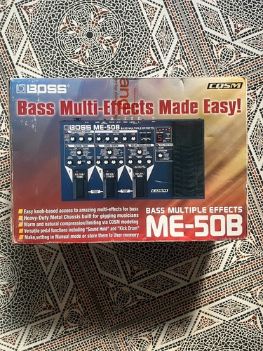 Bass multieffektgerät boss - multieffektgerät,