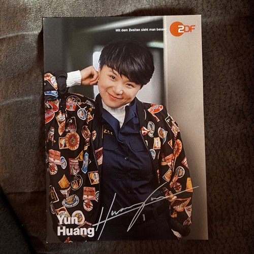 Autogrammkarte yun huang 2026 - huang,