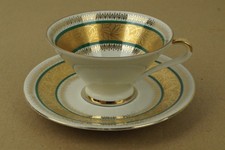 J. Kronester Mokkatasse mit Unterteller 50er Jahre Vintage Porzellan