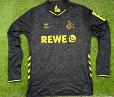 1.FC Köln Trikot L XL Ausweich LANGARM 777 Dom 2025/26 3rd schwarz gold 25/26 ls