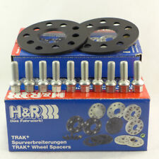 H&R Spurverbreiterung 16mm schwarz für Audi 100 A2 A3 TT Ibiza Leon Skoda Golf